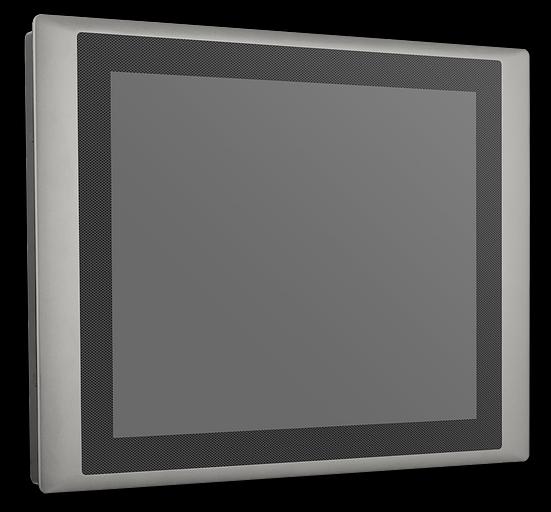 Промышленный монитор CV-119R/M1001, 19", TFT, SXGA, 5:4, пятипроводной резистивный сенсорный экран, 1x USB, 1x COM, 1x VGA, 1x DVI-D и 1x DisplayPort фото 1