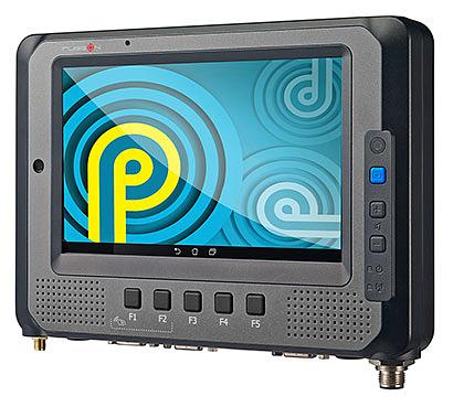 Полностью защищенный автомобильный компьютер MT7030-OWR, 7" LCD (1024 x 600)/TS/Snapdragon 660 1.9GHz/3 Gb RAM/32 Gb eMMC/GPS/4G/NFC/Wi-Fi 802.11 a/b/g/n/ac/BT 5.0/RJ45x1/RS-232x1, RS-232/422/485x1/USB 2.0 x 2/USB 3.1 type C x 1/Audio x1/DC-in x 1 фото 1