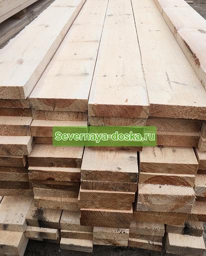 Доска обрезная 50х200х6000 фото 1