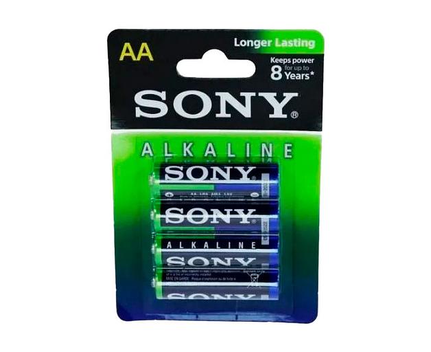 Sony LR6 AA Alkaline BL4 фото 1