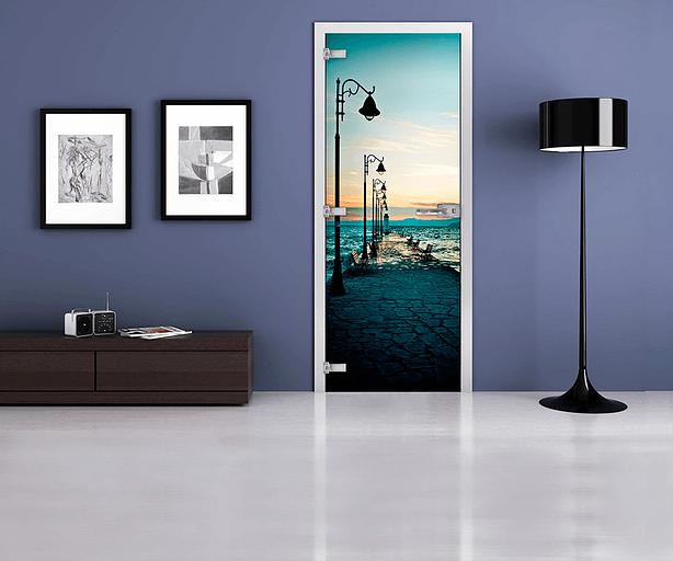 Стеклянная межкомнатная дверь «City-03» опт фото 1