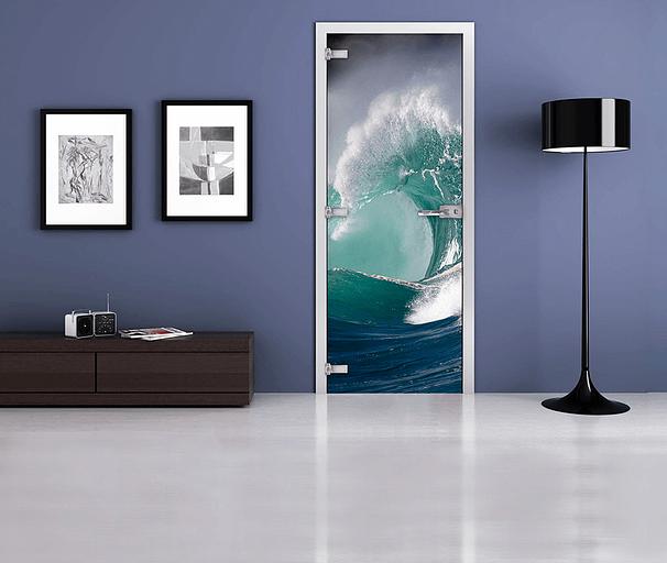 Стеклянная межкомнатная дверь «Nature-20» опт фото 1