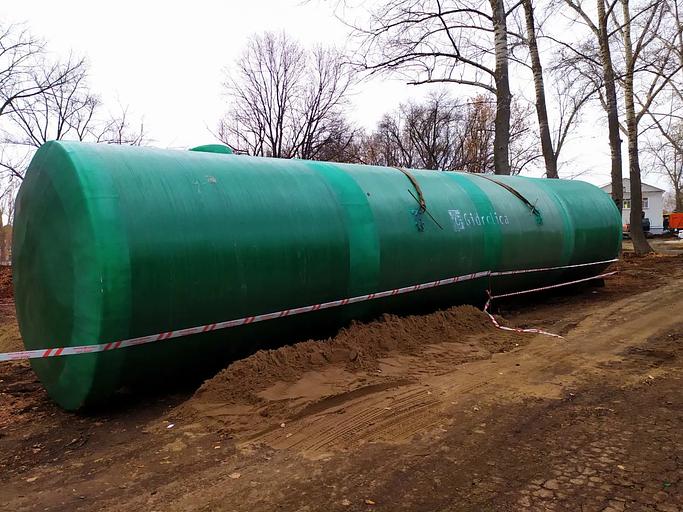 Металлический резервуар Gidrolica Tank Water Spirel горизонтального типа 3520х10400 мм фото 5