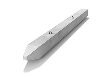 Сваи цельные. Арматура 14мм (нагр.8) до 12,25х0,3х0,3 опт фото 1