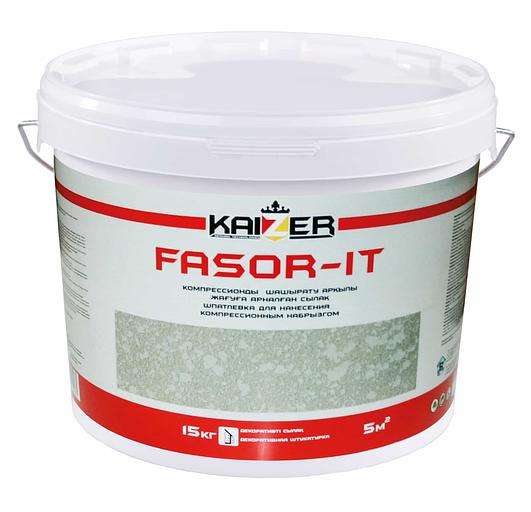 Декоративная штукатурка «Fasor-it F 05» для нанесения компрессионным набрызгом опт фото 1