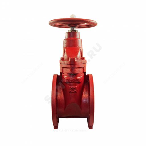 Задвижка чугунная МЗВГ обрезиненный клин Ду 125 Ру16 до +150 фланцевая Завод им Гаджиева фото 3