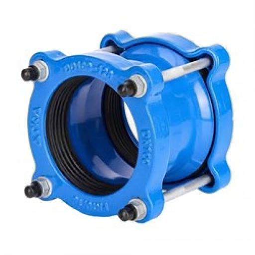 Муфта чугунная соединительная Ду 150 (Дн 159-182) Ру16 L=180мм ДРК фото 1