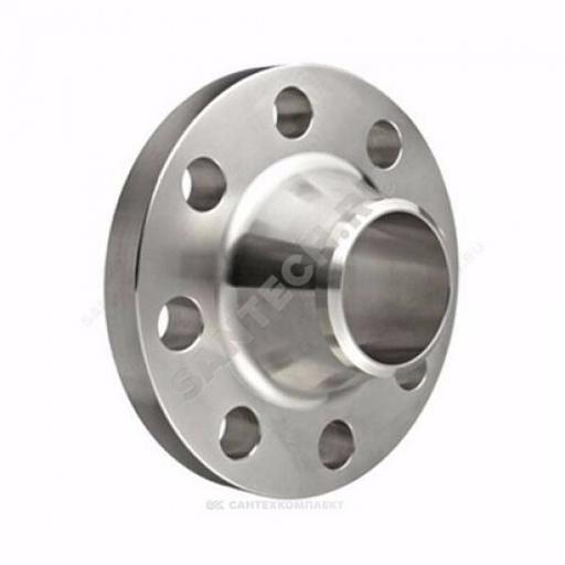 Фланец стальной 09Г2С воротниковый Ду 32 Ру16 тип 11 ряд 1 исп. B ГОСТ 33259-2015 фото 2