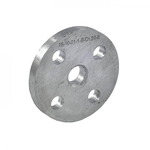 Фланец сталь плоский Ду 600 Ру10 тип 01 ряд 1 исп. B ГОСТ 33259-2015 фото 1