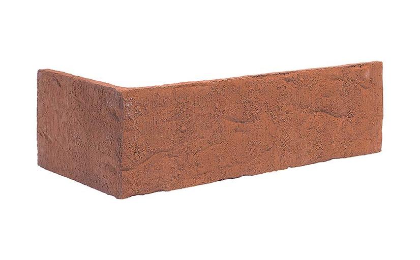 Клинкерная плитка угловая King Klinker Old Castle Marrakesh dust HF01, 240*71*115*10 мм фото 1