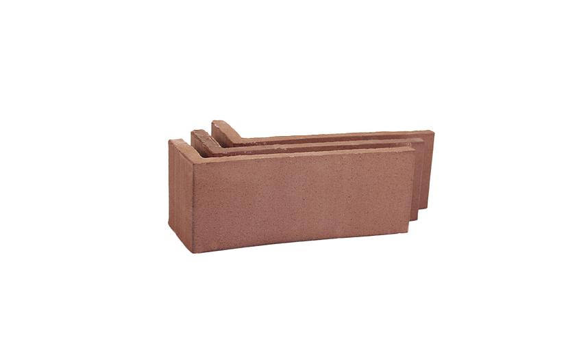Клинкерная плитка угловая Terramatic Plato Original, 185*71*60*14 мм фото 1