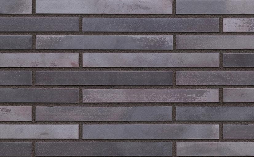 Клинкерная плитка под кирпич King Klinker KING SIZE 18 Obsidian shadow гладкая LF, 490*52*14 мм фото 1