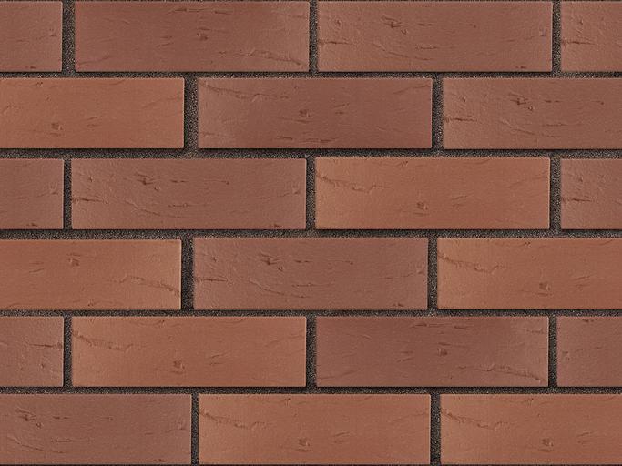 Кирпич облицовочный ЛСР коричневый рустик, утолщенные стенки, М175, 250*120*65 мм фото 1