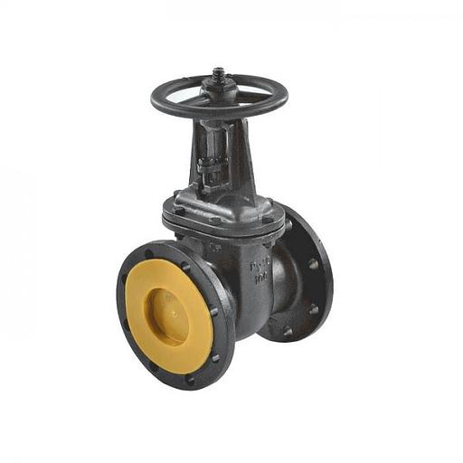 Задвижка чугун 30ч6бр Ду 200 Ру10 фл фото 1