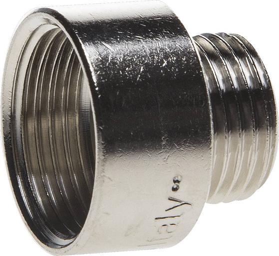 GENERAL FITTINGS 3/4″ х 1/2″, никель, удлиненный переходник (51083-3/4-1/2) фото 1