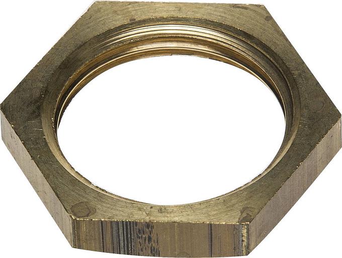 GENERAL FITTINGS 3/4″, латунь, контргайка (51096-3/4) фото 1