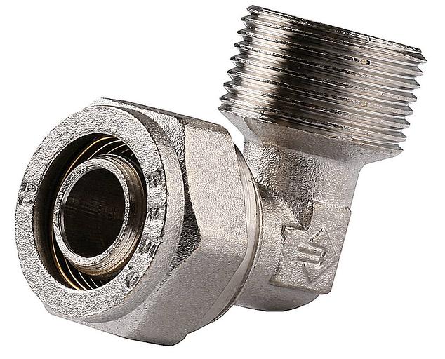 ЗУБР цанга-штуцер, 3/4″ х 20 х 2.0 мм, уголок (51409-20-3/4) фото 1