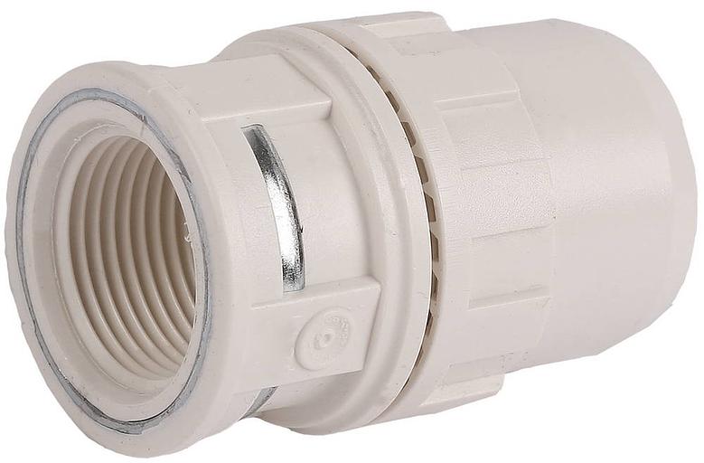 ЗУБР ШиреФит, штуцер с гайкой 20 мм - 3/4″, муфта (51462-20-3/4) фото 1
