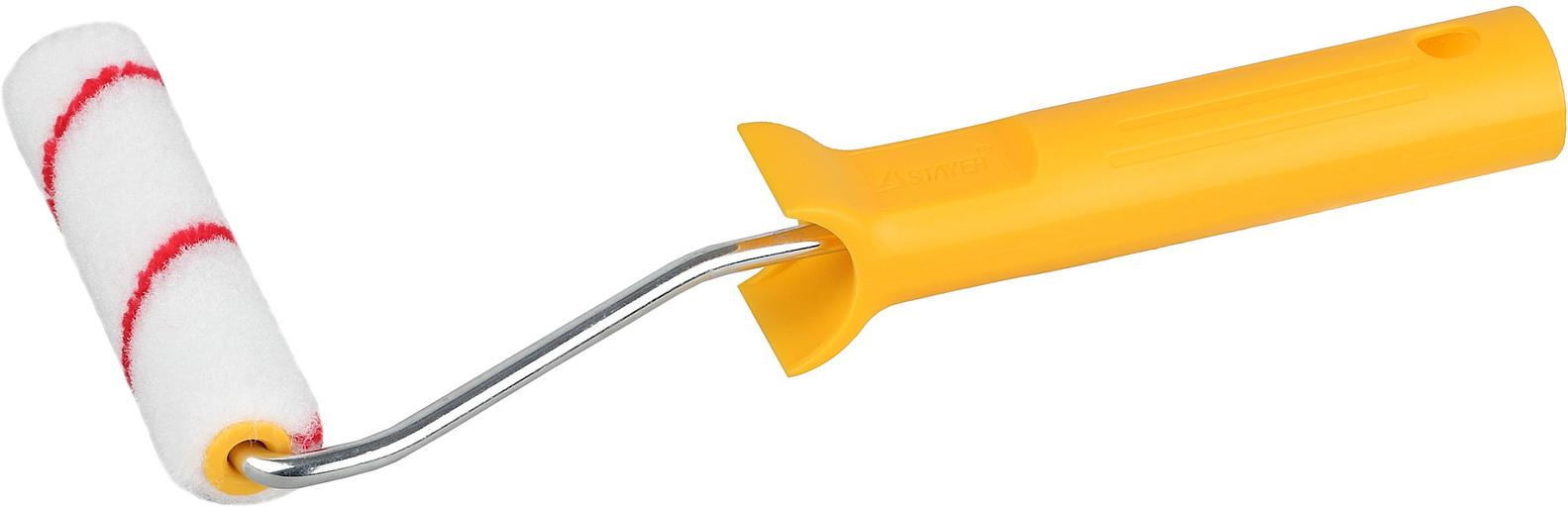 STAYER NYLON, 15 х 110 мм, бюгель 6 мм, ворс 8 мм, полиамид, для агрессивных сред, малярный мини-валик в сборе (03-0506-11) фото 1