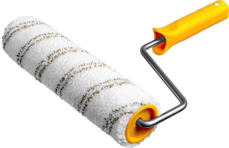 STAYER MICROTEX, 48 х 240 мм, бюгель 8 мм, ворс 9 мм, для агрессивных сред, малярный валик, Professional (0341-24) фото 1