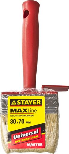 STAYER UNIVERSAL, 3 х 7 см, светлая щетина, пластмассовый корпус, все виды ЛКМ, макловица (01824-07) фото 3