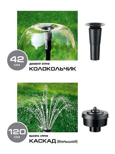 ЗУБР 50 Вт, фонтанный насос, корпус из нержавеющей стали (ЗНФЧ-29-2.3-С) фото 6