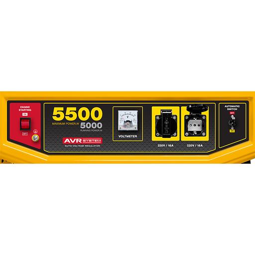 STEHER 5500 Вт, бензиновый генератор (GS-6500) фото 10