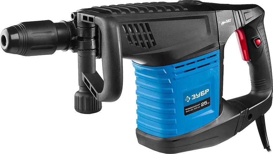 ЗУБР 25 Дж, 1500 Вт, АВТ, отбойный молоток SDS-Max, Профессионал (ЗММ-25-1500 ЭВК) фото 3