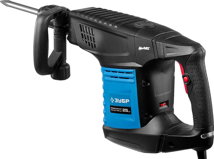 ЗУБР 25 Дж, 1500 Вт, АВТ, отбойный молоток SDS-Max, Профессионал (ЗММ-25-1500 ЭВК) фото 5