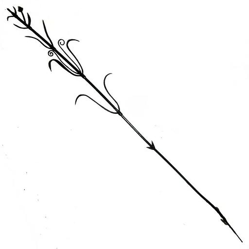 Стебель для гвоздики вьюн 47см 219 фото 1