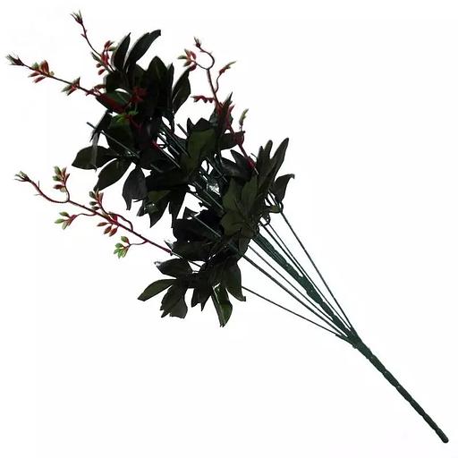 Подбукетник 9 голов 9 резных листов и 4 добавки 80см 004-013/029 фото 1