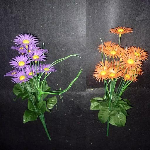 Букет из астр 12 голов 38см 019-9274 фото 3