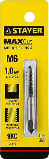 STAYER M6 х 1, одинарный метчик для сквозных и глухих отверстий (28021-06-1.0) фото 2