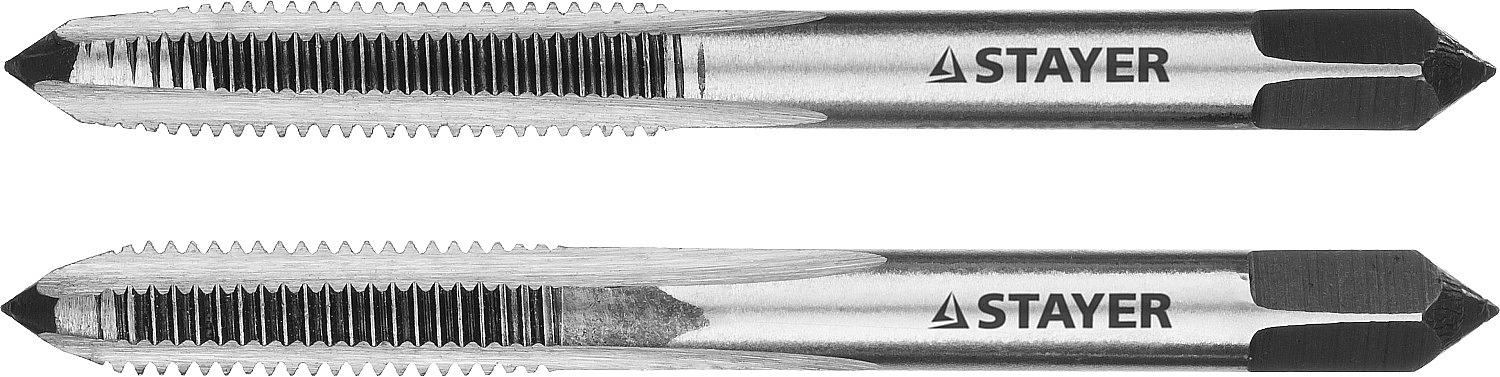 STAYER M5 х 0.8, 2 шт, комплект метчиков (28025-05-0.8-H2) фото 1