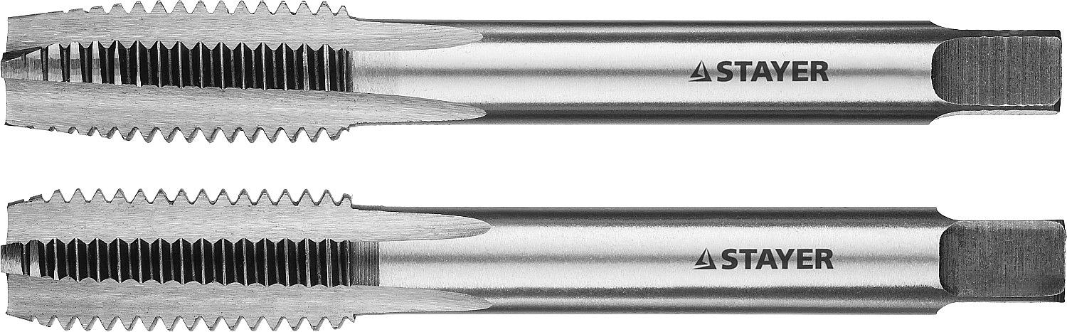 STAYER M12 х 1.5, 2 шт, комплект метчиков (28025-12-1.5-H2) фото 1