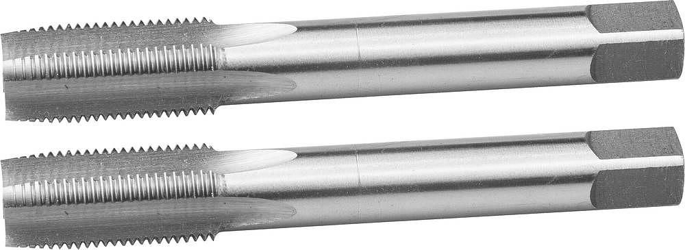 ЗУБР М14 x 1.25 мм, сталь Р6М5, комплект машинно-ручных метчиков (4-28007-14-1.25-H2) фото 1