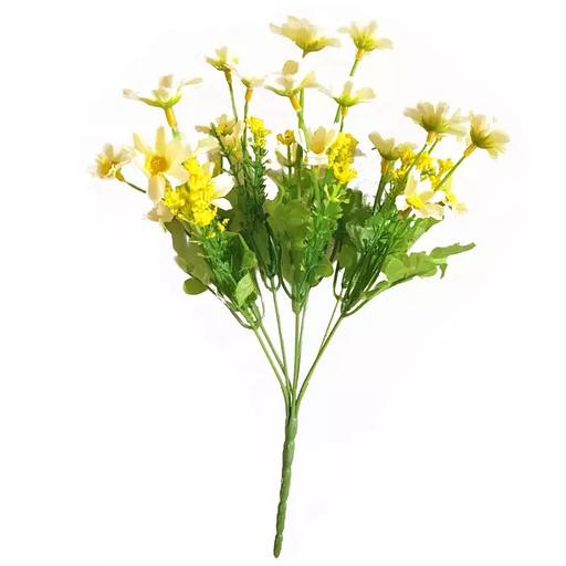 Букет ромашек полевых (7 веток - 20-25 цветков) 911-011 31см фото 5