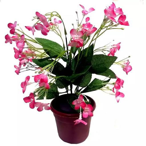 Мелкие цветы в горшочке 864-11 12см фото 2