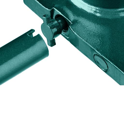 KRAFTOOL DOUBLE RAM, 2 т, 170 - 380 мм, с увеличенным подъемом, двухштоковый бутылочный домкрат (43463-2) фото 8