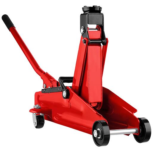 STAYER R-28 RED FORCE, 2 т, 130 - 350 мм, подкатной домкрат для легковых а/м, Professional (43153-2) фото 4