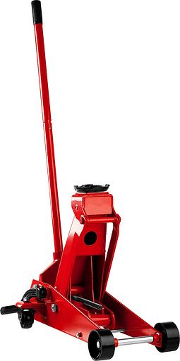 STAYER F-35 RED FORCE, 3.5 т, 145 - 500 мм, подкатной домкрат с быстрым и высоким подъемом для СТО, Professional (43155-3.5) фото 5