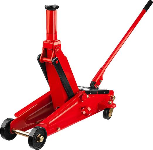 STAYER R-55 RED FORCE, 3 т, 155 - 545 мм, подкатной домкрат с высоким подъемом, Professional (43157-3) фото 7
