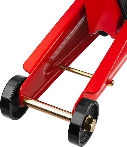 STAYER R-55 RED FORCE, 3 т, 155 - 545 мм, подкатной домкрат с высоким подъемом, Professional (43157-3) фото 10