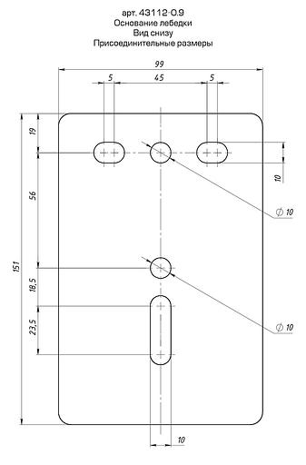 STAYER MAXPull, 0.9 т, 8 м, ручная барабанная тросовая лебедка (43112-0.9) фото 3