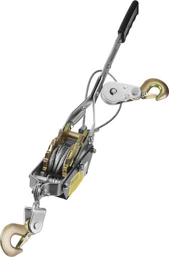 STAYER MAXPull, 1.5 т, 2.4 м, ручная рычажная лебедка (4310-1.5) фото 2