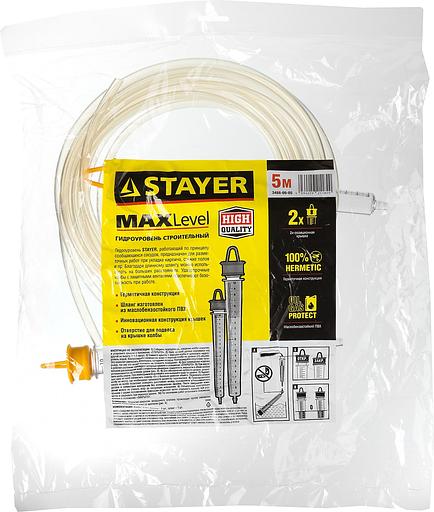 STAYER 5 м, d 6 мм, гидроуровень (3486-06-05) фото 5