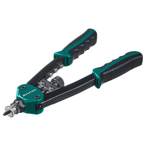 KRAFTOOL Combo2-M10, 2 вида заклёпок, комбинированный двуручный заклепочник в кейсе (31181) фото 6