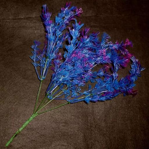 Букет 25 веток зелени фиолетовой веточки 163-110 37см фото 1