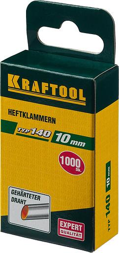 KRAFTOOL скобы тип 140 (G/11/57), 10 мм, калибр 20GA. 1000 шт (31680-10) фото 2