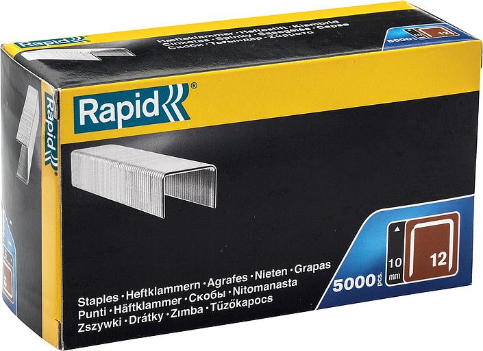 RAPID тип 80, 10 мм, 5000 шт, тонкие широкие скобы (40100519) фото 1